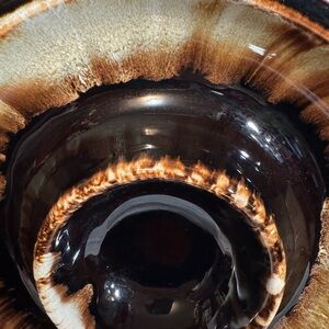 Vintage Ceramic Bowl with Brown and Black Glaze
PERFECT FOR DIP AND CHIPS